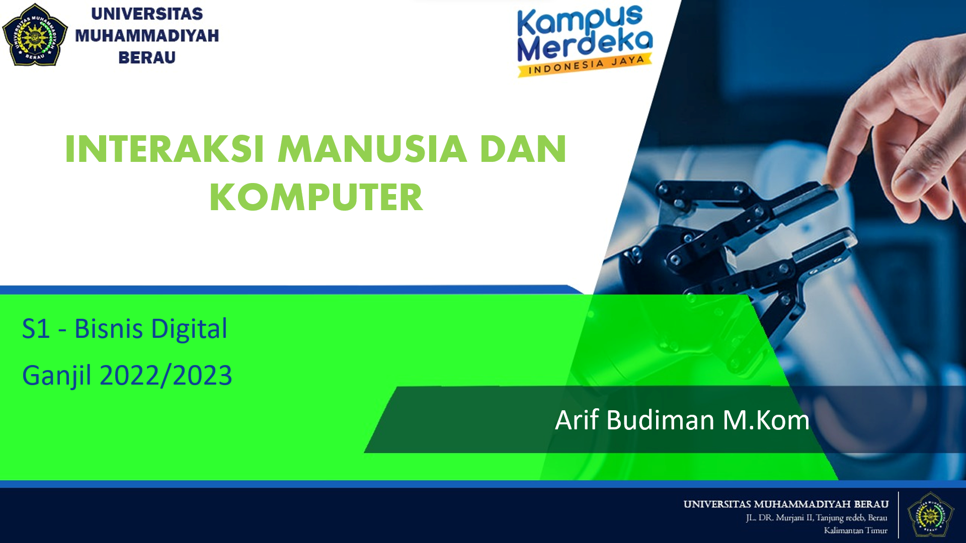INTERAKSI MANUSIA DAN KOMPUTER (B)